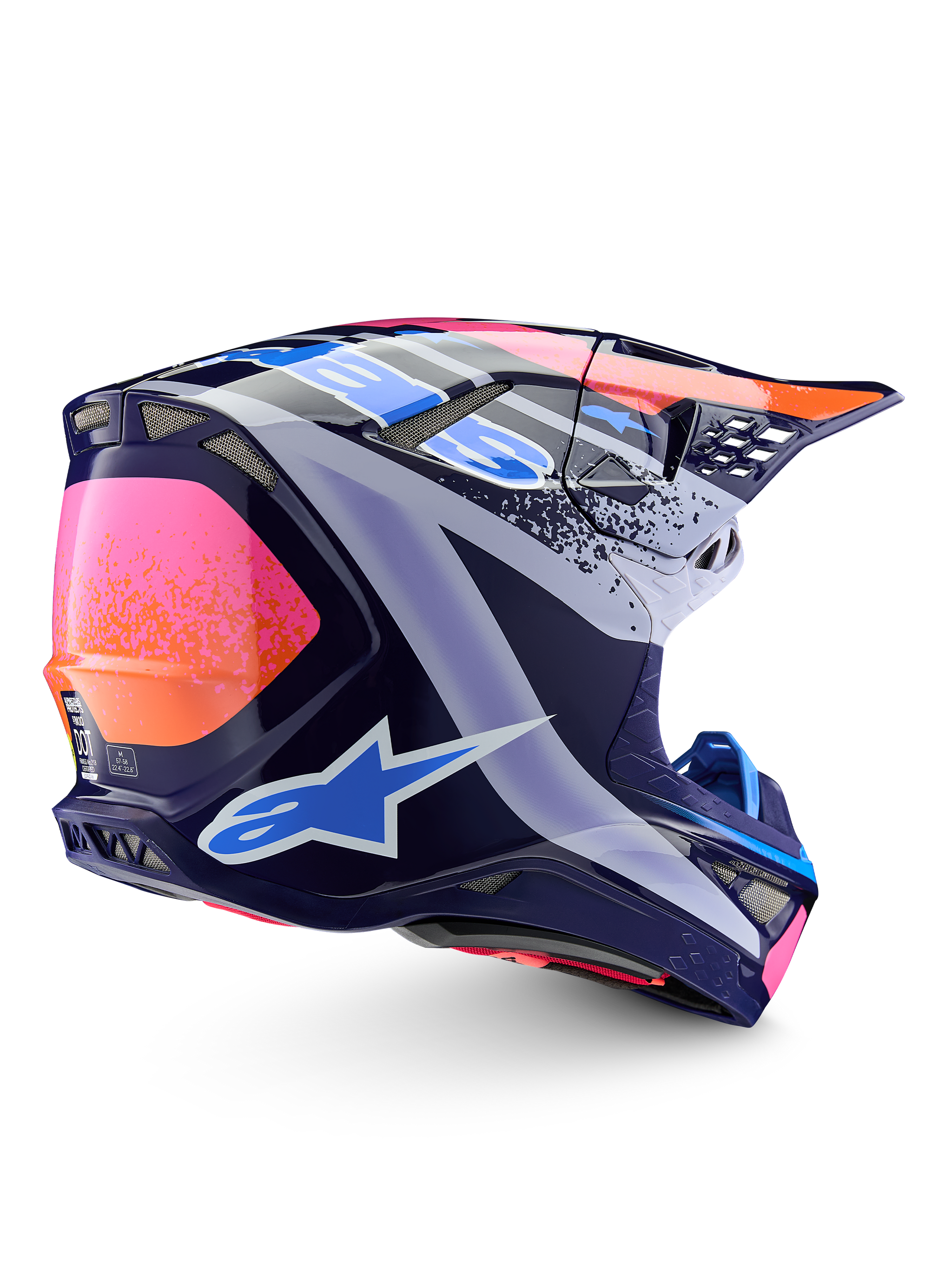 Limited Edition Supertech M10 Records Helmet ECE06/DOT